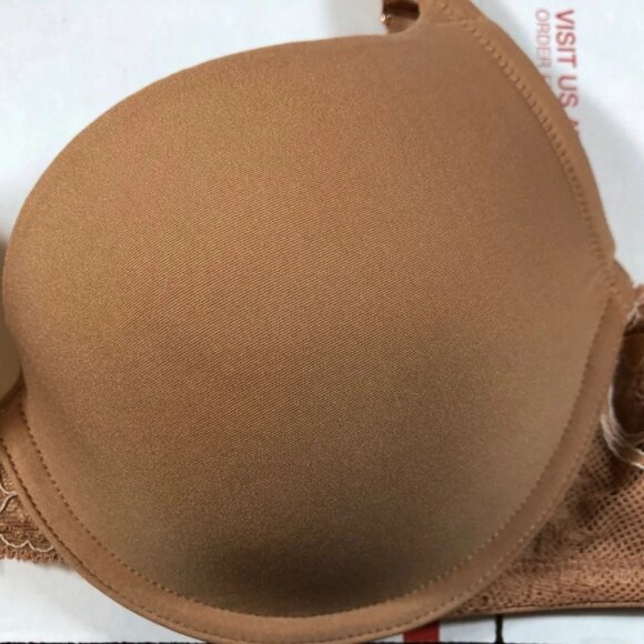 Skarlett Blue Mocha Brown Full Coverage Underwired Lace Bra 34B - Picture 4 of 8